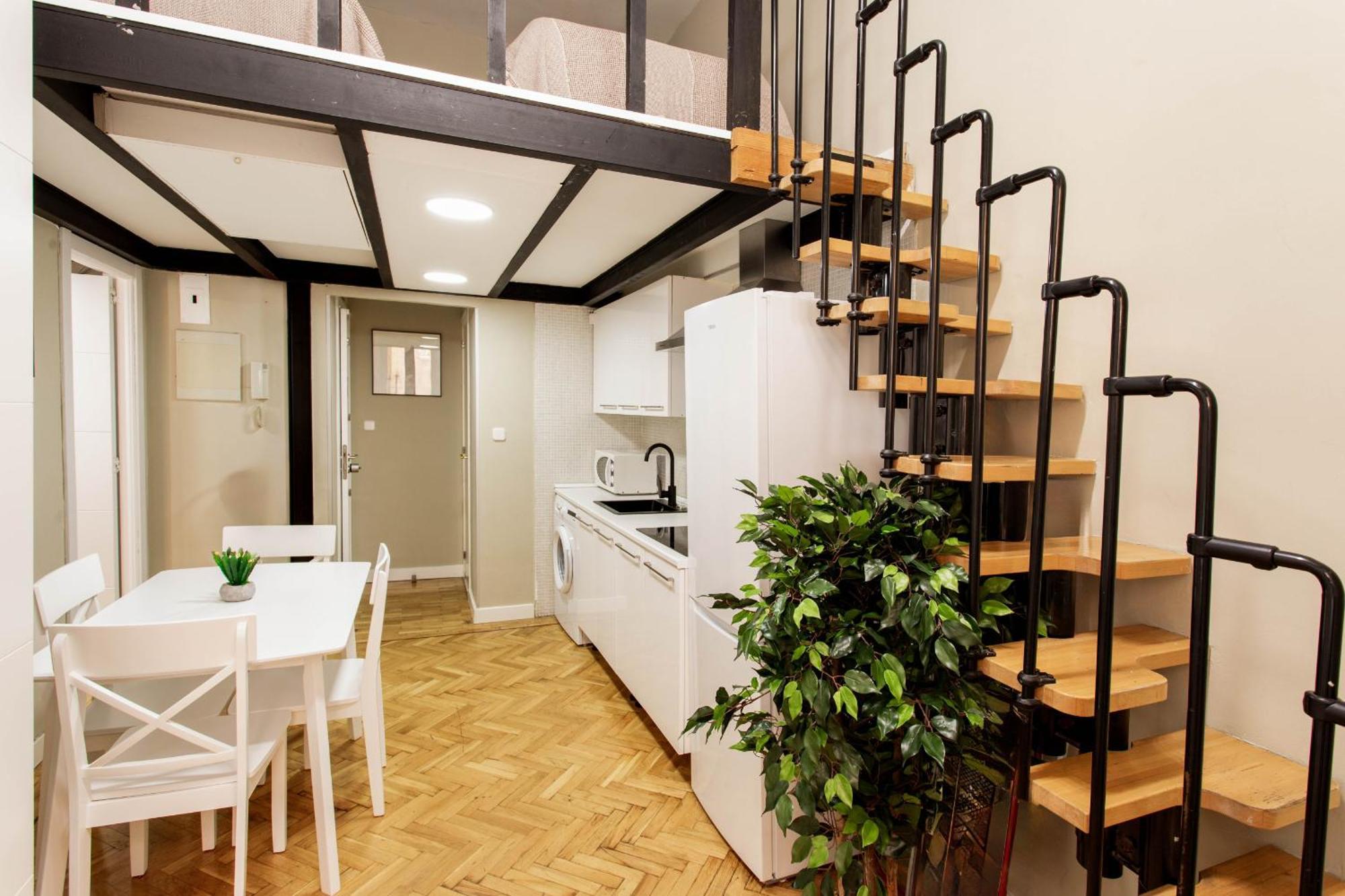 Apartamento Tirso Loft En Madrid Exterior foto